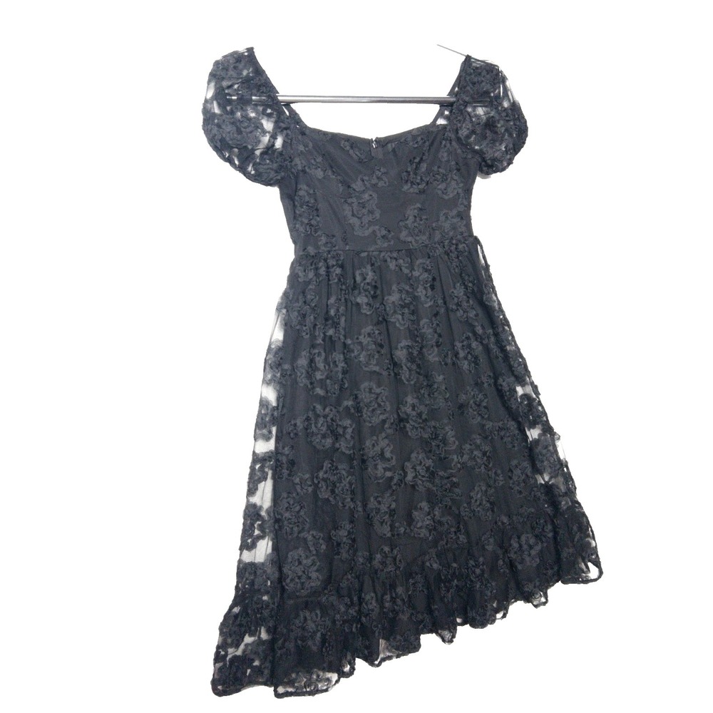 Lulus Notable Elegance 3D Floral Lace Overlay Midi Dress Womens Best Fits S M - Picture 4 of 16